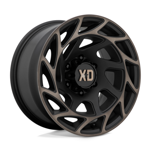 XD XD860 20X12 -44MM 8X165.1 SATIN BLACK W/ BRONZE TINT