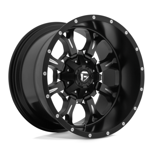 Fuel 1PC KRANK 20X12 -44MM 6X135/6X139.7 MATTE BLACK MILLED