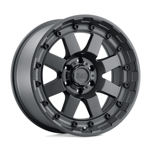 Black Rhino Hard Alloys BR CLEGHORN 17X8.5 -18MM 5X127 MATTE BLACK