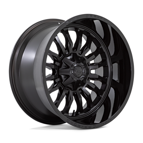 Fuel 1PC ARC 22X12 -44MM 6X135/6X139.7 MATTE BLACK W/ GLOSS BLACK LIP