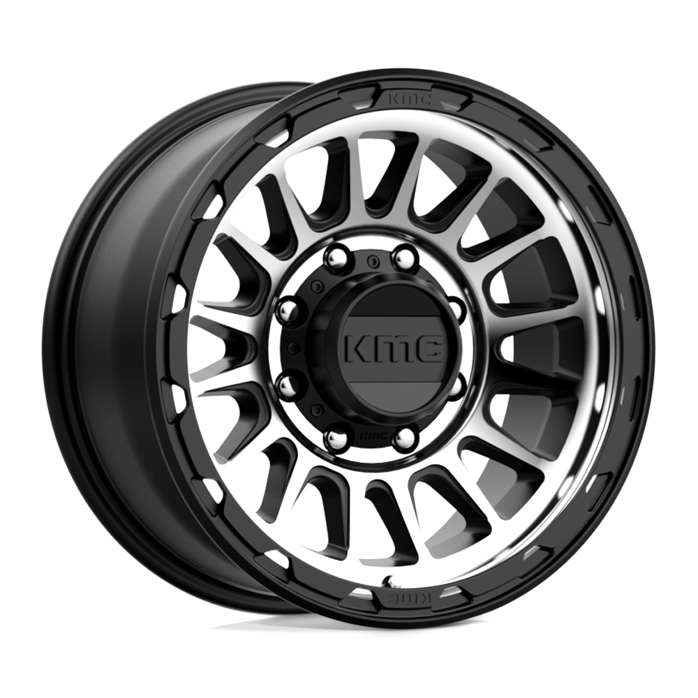 KM542 17X8.5 8X6.5 S-BLK MACH 00MM