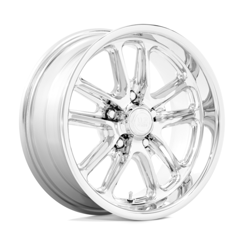 US Mag 1PC BULLET 17X7 +1MM 5X127 CHROME