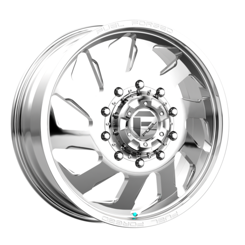 Fuel 1PC FF39D DRW 20X8.3 +105MM 10X225 POLISHED — DRW Front