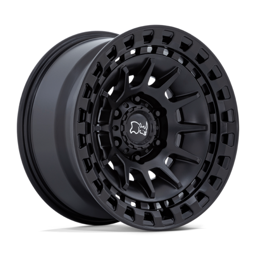 Black Rhino Hard Alloys BARRAGE 17X8.5 -10MM 5X127 MATTE BLACK
