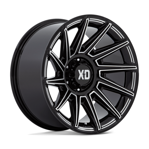XD SPECTER 20X10 -18MM 5X127 GLOSS BLACK MILLED