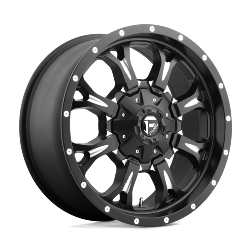 Fuel 1PC KRANK 20X9 +20MM 6X135/6X139.7 MATTE BLACK MILLED
