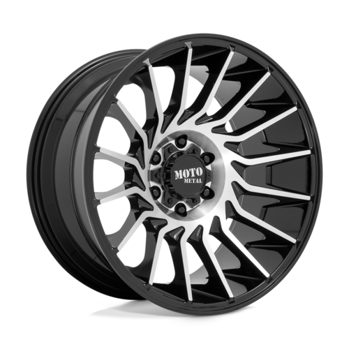 Moto Metal MO807 22X10 -18MM 6X139.7 GLOSS BLACK MACHINED