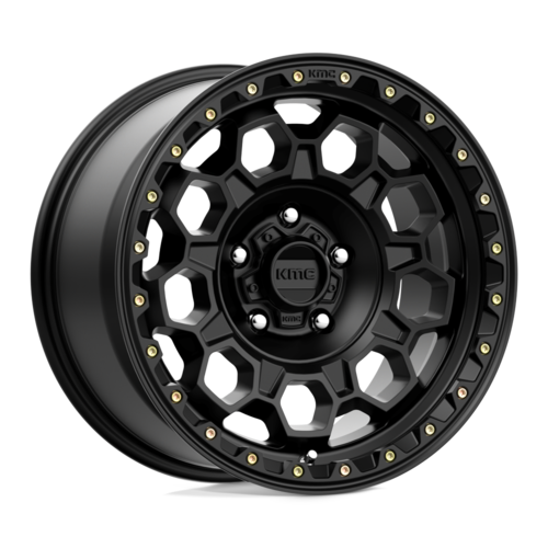 KMC Wheels KM545 17X9 0MM 5X127 SATIN BLACK