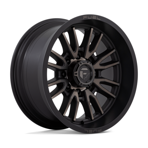 Fuel 1PC CLASH 8 20X10 -18MM 8X170 MATTE BLACK DOUBLE DARK TINT