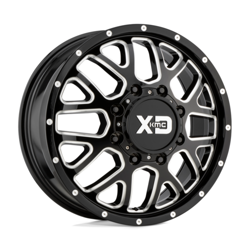 XD XD843 DRW 20X8.3 +127MM 8X210 GLOSS BLACK MILLED — DRW Front