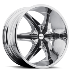 CHROME W/ GLOSS BLACK ACCENTS