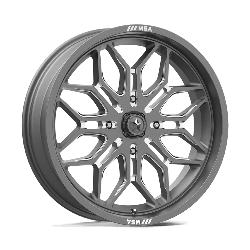 SNIPER UTV 20X7 4X156 115 GNMTL-MILL +10