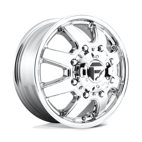 Fuel 1PC MAVERICK DRW 17X6.5 +116MM 8X210 CHROME — DRW Front