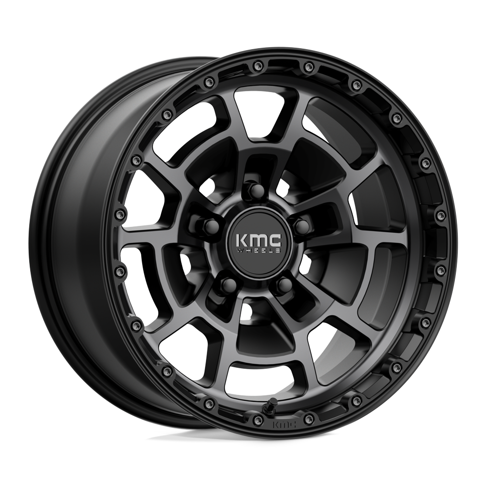 KM718 17X8.5 5X5.0 S-BLK GTCC 00MM
